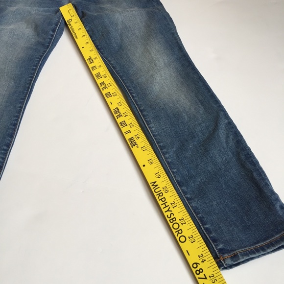 💕HP💕J Crew Skinny Crop Blue Jeans - Picture 8 of 8